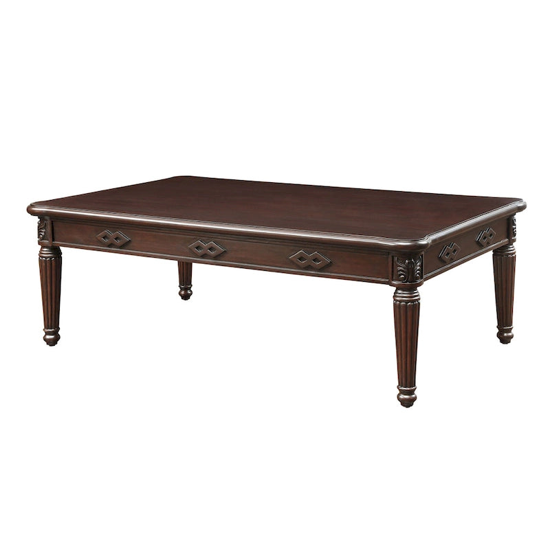 Table basse à pieds tournés