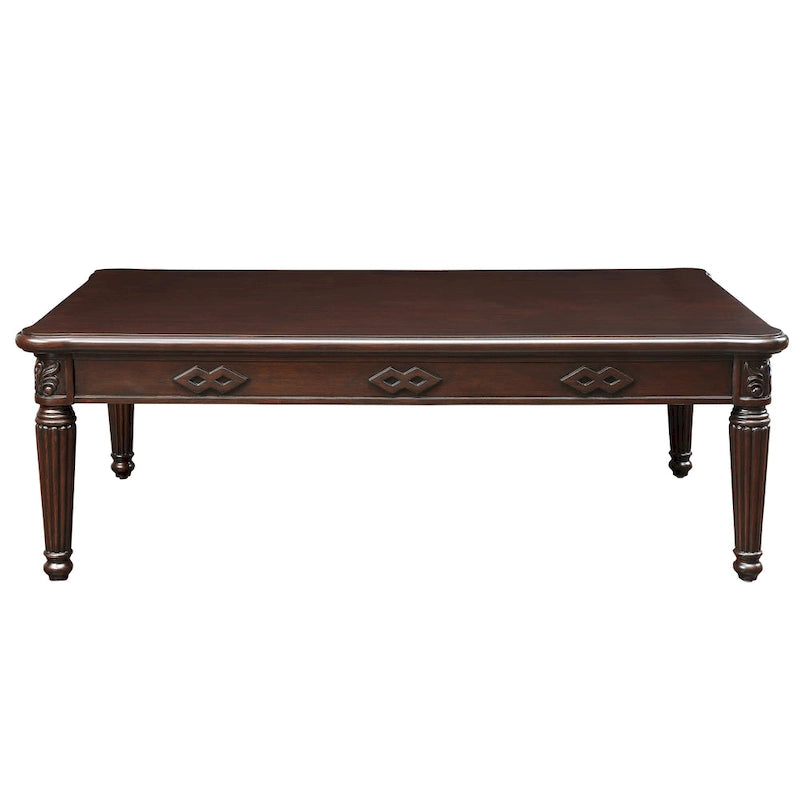 Table basse à pieds tournés