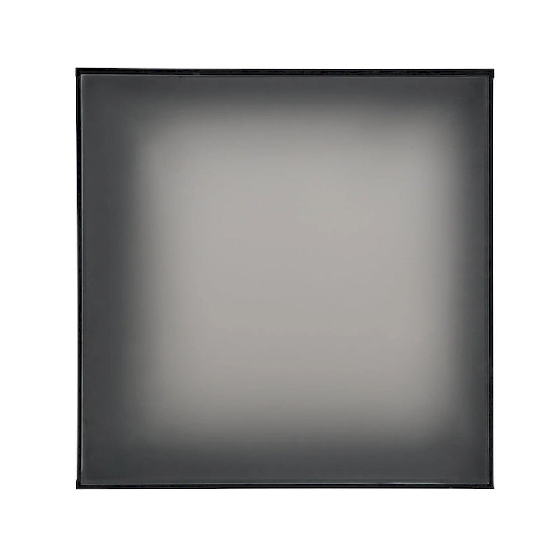 Table basse LED avec plateau en verre trempé dépoli