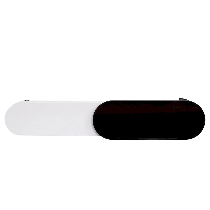 Meuble TV extensible avec 3 tiroirs et pieds réglables en métal (Convient aux téléviseurs jusqu'à 75 pouces)