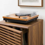 Support de présentation pour disques vinyles – 18,5L x 17,5l x 22H