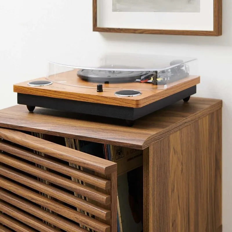 Support de présentation pour disques vinyles – 18,5L x 17,5l x 22H