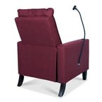 Canapé inclinable réglable avec porte-gobelet et pochette de rangement