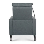 Canapé inclinable réglable avec porte-gobelet et pochette de rangement
