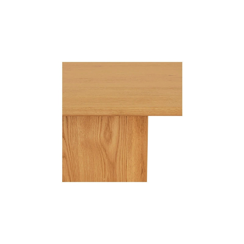 Table basse rectangulaire à coins arrondis - 55L x 36P x 17H