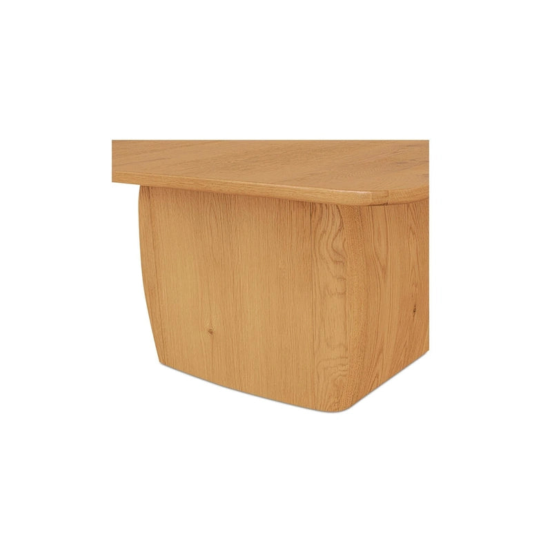 Table basse rectangulaire à coins arrondis - 55L x 36P x 17H
