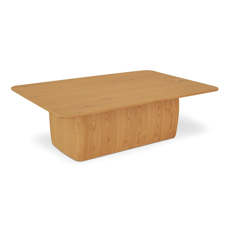 Table basse rectangulaire à coins arrondis - 55L x 36P x 17H