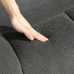 Fauteuil inclinable releveur électrique avec massage et chauffage, fauteuil inclinable en tissu avec télécommande