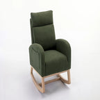 Fauteuil à bascule en tissu