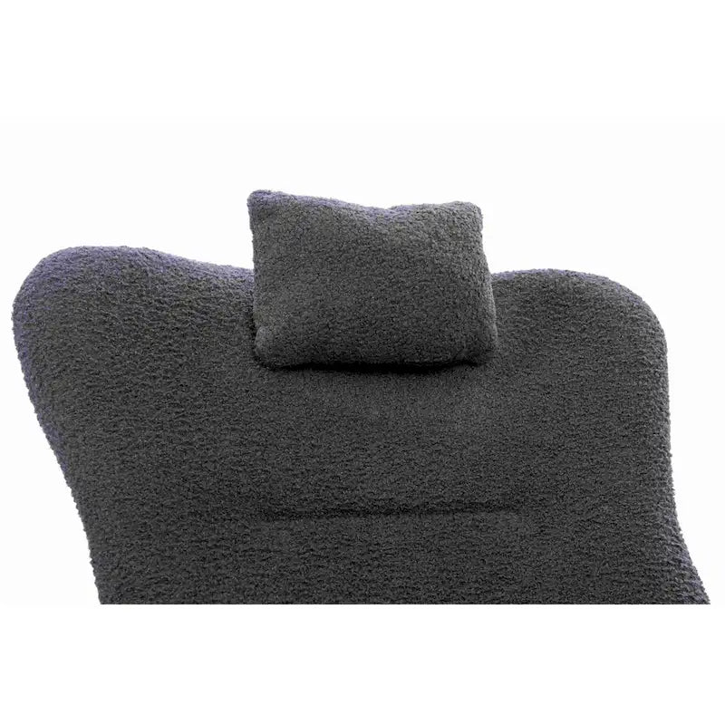 Fauteuil à bascule rembourré pour chambre d'enfant, salon et chambre à coucher