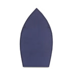 Étagère murale à 3 niveaux en forme de barque bleue de 76,8 cm