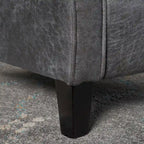 Fauteuil inclinable traditionnel en microfibre