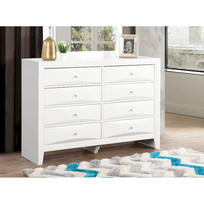 Commode de chambre à 8 tiroirs
