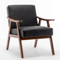 Fauteuil d'appoint en similicuir de 26,37 po de large
