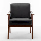 Cedrice 26.37 Wide Faux Leather Accent Chair