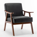Fauteuil d'appoint en similicuir de 26,37 po de large