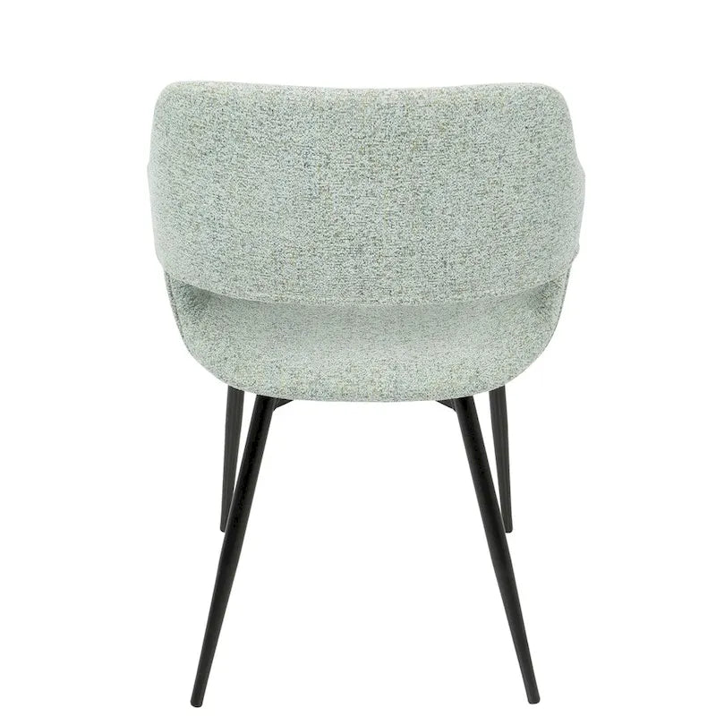 Chaise de salle à manger moderne du milieu du siècle, lot de 2