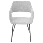 Chaise de salle à manger moderne du milieu du siècle, lot de 2