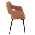 Chaise de salle à manger moderne du milieu du siècle, lot de 2