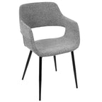 Chaise de salle à manger moderne du milieu du siècle, lot de 2