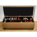 The Sole Candice Fawn Secret Shoe Storage Bench