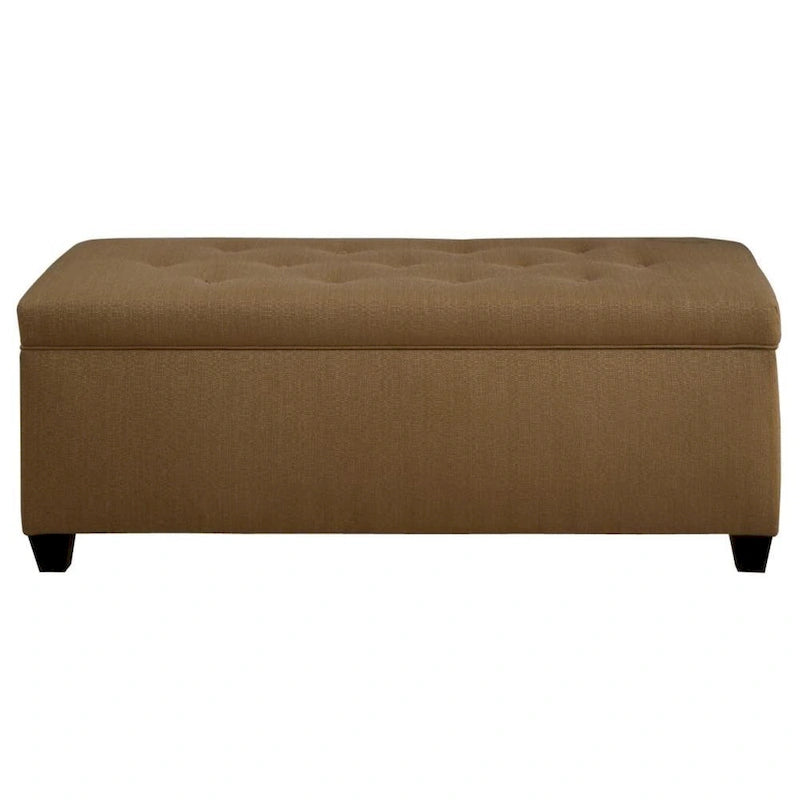Banc de rangement pour chaussures capitonné avec siège rembourré