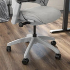 Chaise de bureau ergonomique réglable en hauteur – Tissu gris