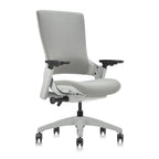 Chaise de bureau ergonomique réglable en hauteur – Tissu gris