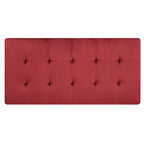Pouf surdimensionné en velours