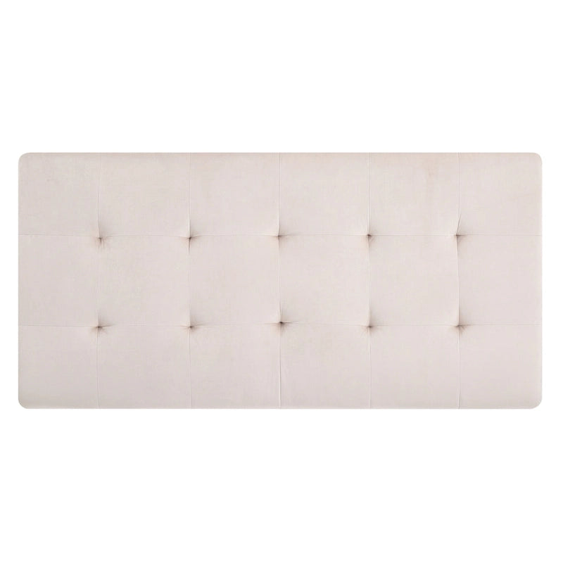 Pouf surdimensionné en velours