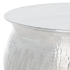 Tabouret de table en métal - 24"L x 24"P x 17"H