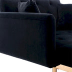 Fauteuil crapaud avec rembourrage en mousse et revêtement en velours
