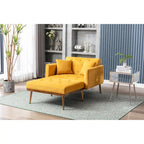 Fauteuil crapaud avec rembourrage en mousse et revêtement en velours