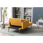 Fauteuil crapaud avec rembourrage en mousse et revêtement en velours