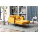 Fauteuil crapaud avec rembourrage en mousse et revêtement en velours
