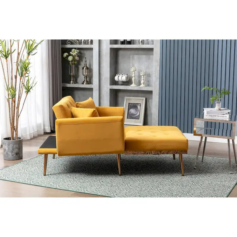 Fauteuil crapaud avec rembourrage en mousse et revêtement en velours