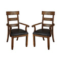 Simply Solid Kern Solid Wood Arm Chairs (Set of 2)