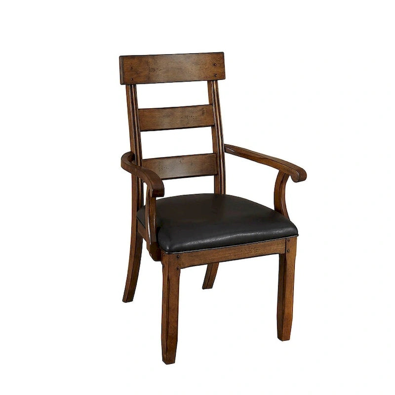 Fauteuils en bois massif (Lot de 2)